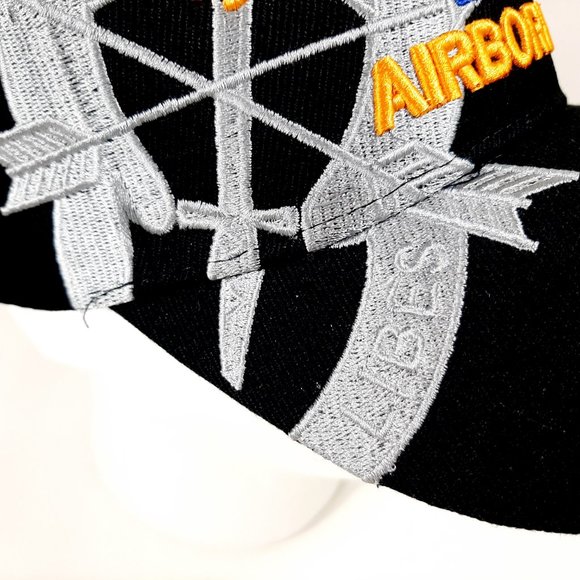 US Army Special Forces Airborne Men's Ball Cap Hat - Picture 3 of 6